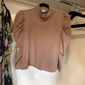 Cuyana French Terry Puff Sleeve Sweatshirt